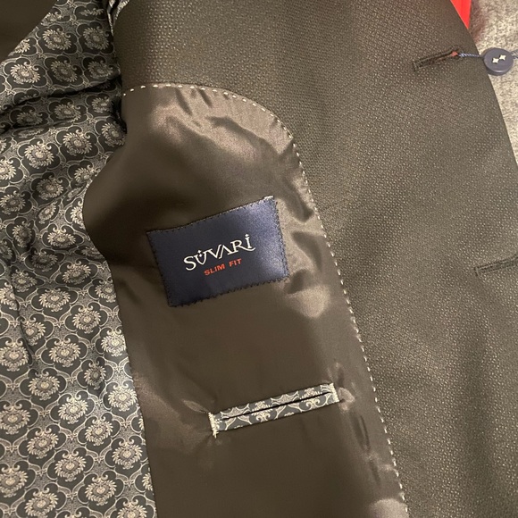 SUVARI Luxury, Suit/Tuxedo Jacket Black - Picture 1 of 3